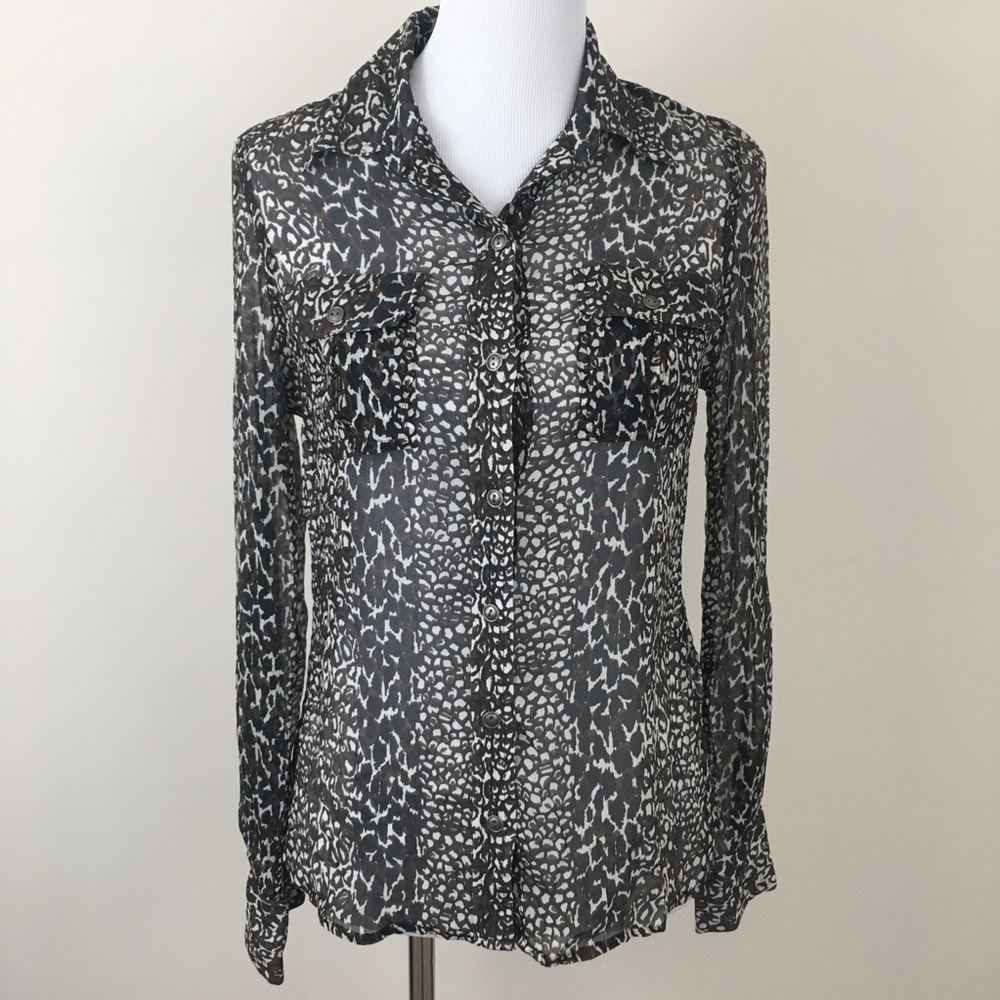 Lucky Brand Silk Shirt